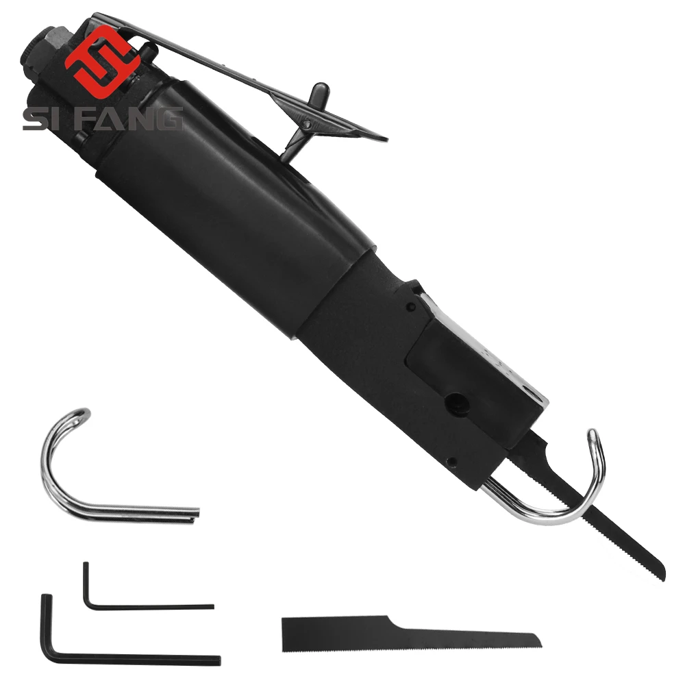 

1/4" Air Body Saw Pneumatic File Reciprocating Saws Cutting Tool Hacksaw Cutting Blade Cutter Cut Off Tool 10000RPM