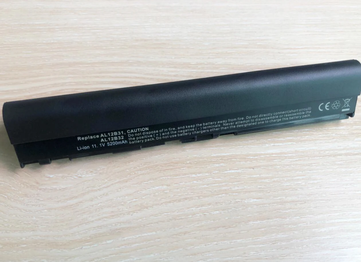 Batteria a 6 celle per Acer per Aspire One 725 756 C7 AL12X32 AL12A31 AL12B31 AL12B32 TravelMate B113M C710 B113-M Chromebook