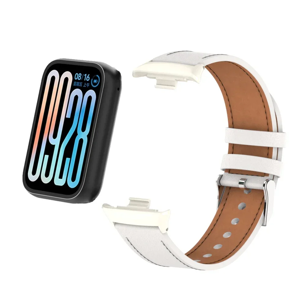 Premium Leather Strap for Smartwatch - High-Quality Replaceable Wristband
