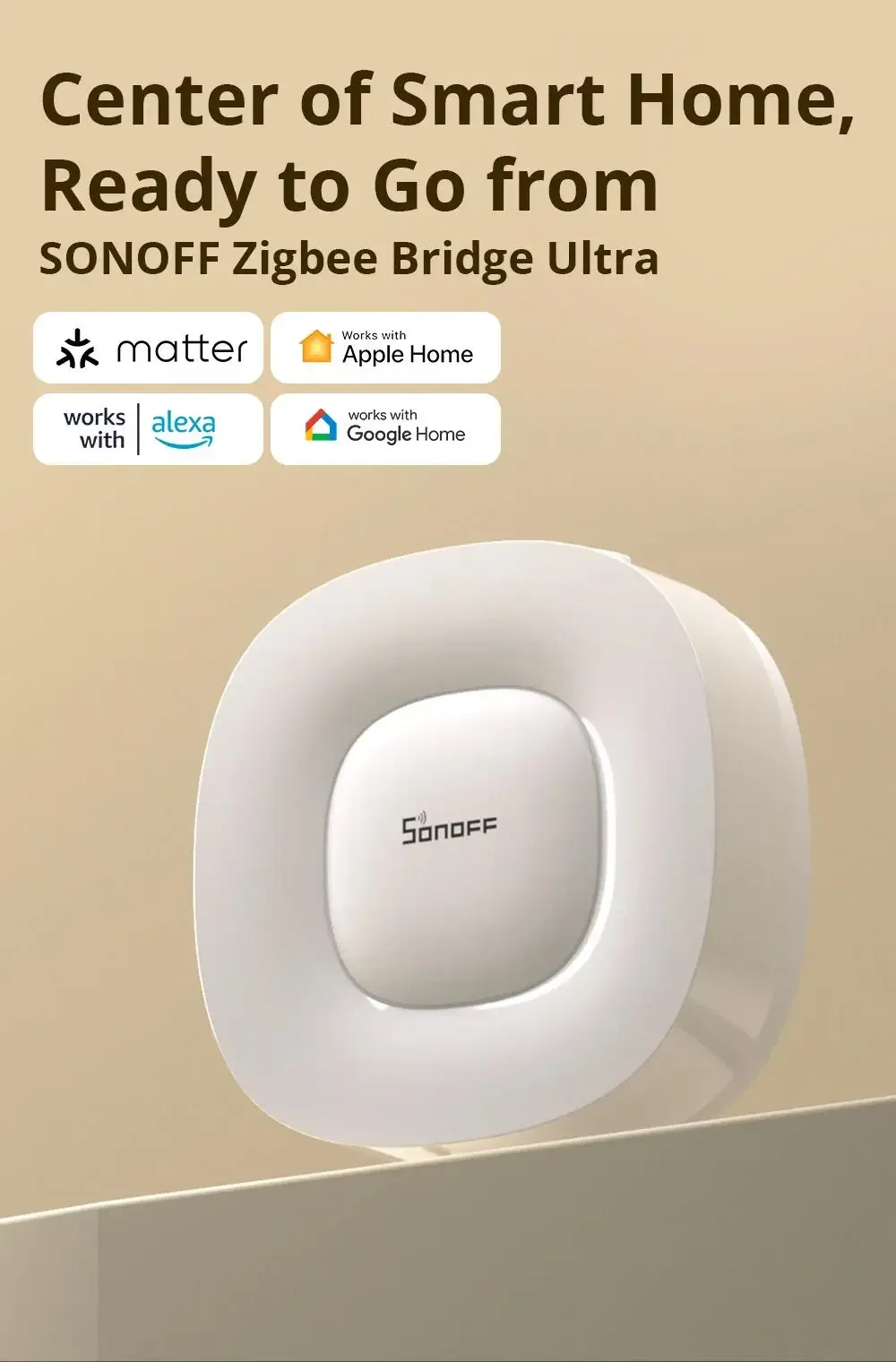 Zigbee Bridge Ultra Matter Zbbridge-U Zigbee Matter Bridge Smart Home Gateway S