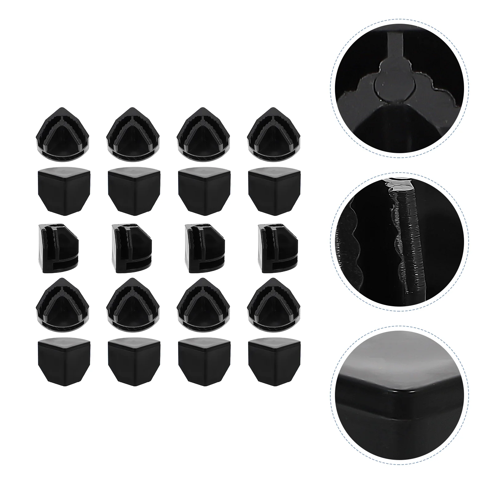 

Plastic Connectors for Wire Shelving Buckle Kitchen Cabinets Storage Rack Clasp
