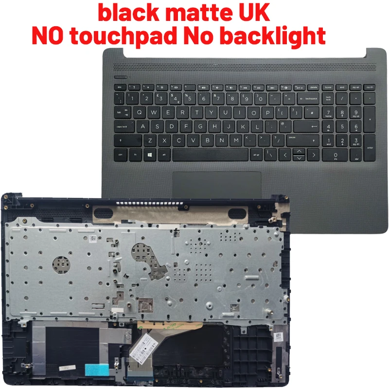 For HP 15-DA 15-DB 15T-DA 15T-DB 250 255 G7 TPN-C135 TPN-C136 Russian/US/UK/French/Spanish/Latin laptop keyboard palmrest upper