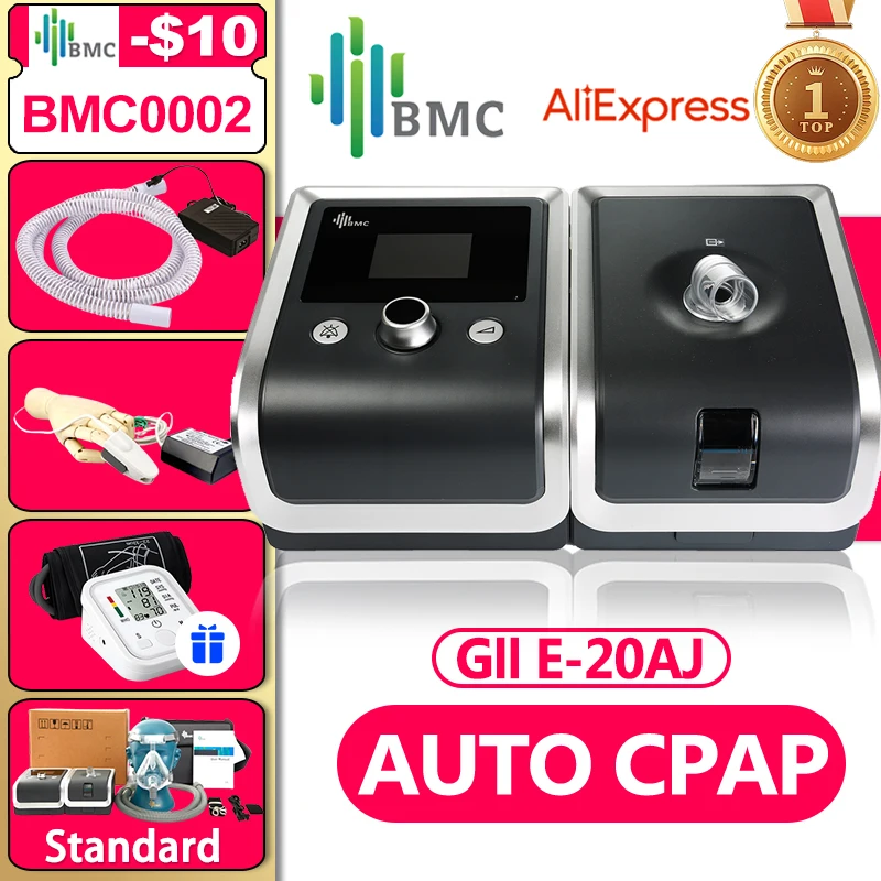 bmc-auto-cpap-gii-e-20aj-with-humidifier-and-mask-2-4inch-screen-apnea