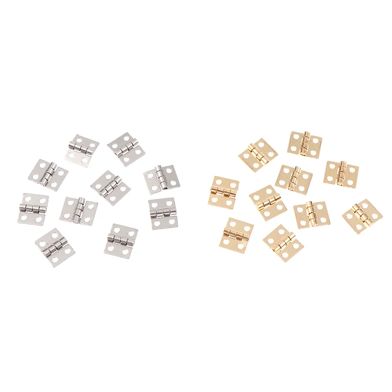 For 1/10 RC Crawler Car Trx4 1/14 Tamiya RC Dump Truck SCANIA 770S Mini Door Hinge Simulation Folding 10pcs