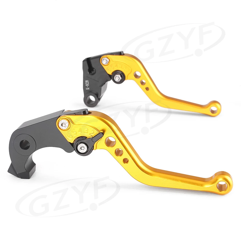 

Золотые рычаги тормозной муфты мотоцикла для Kawasaki Z1000 ZX6R 2007-2013 & Z750R 2011-2012 & ZX10R 2006-2012 CNC алюминий