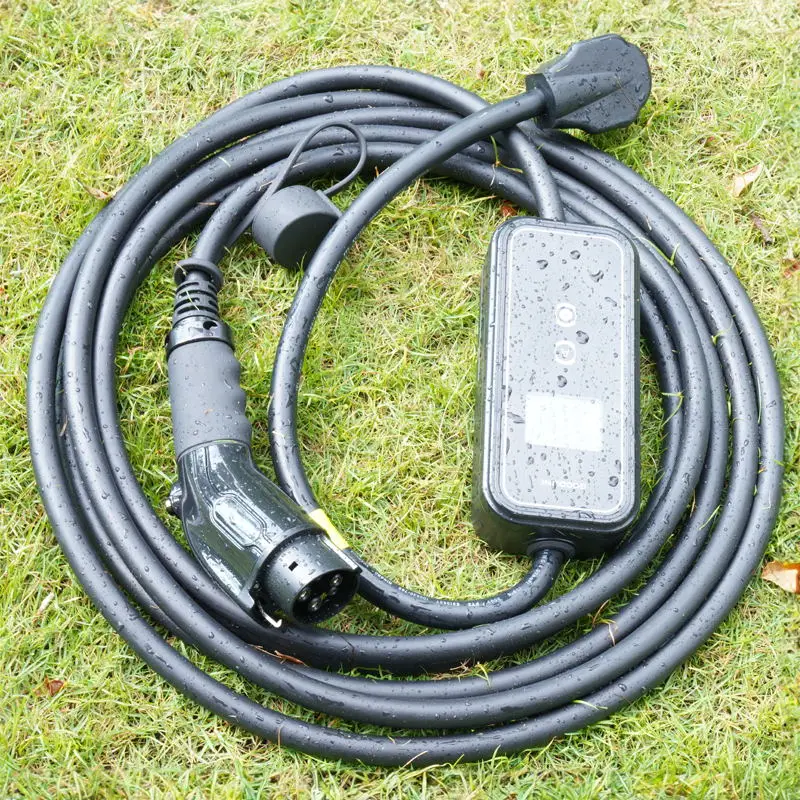 

GOODLINK US Type1 SAE J1772 16A 32A 3.5KW 7KW Electric Vehicle Charging cable waterproof anti-thef Portable EV charger