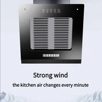 Small and Simple Kitchen Ventilator Suction Range Hood Small stove Side suction Cooker Hood Exhaust Hood 38/50cm For Apartment 2