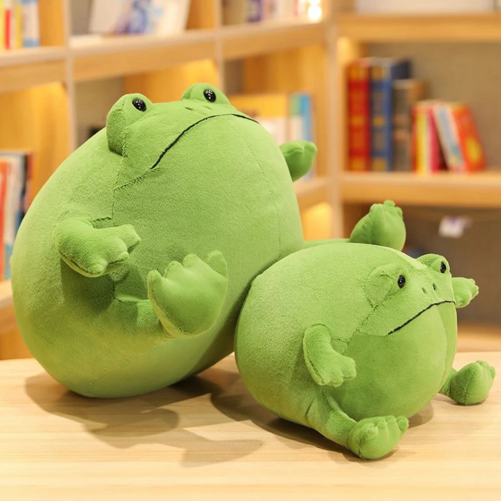 20/30CM Cute Instagram Ugly Frog Ball Stuffed Toy Funny Round