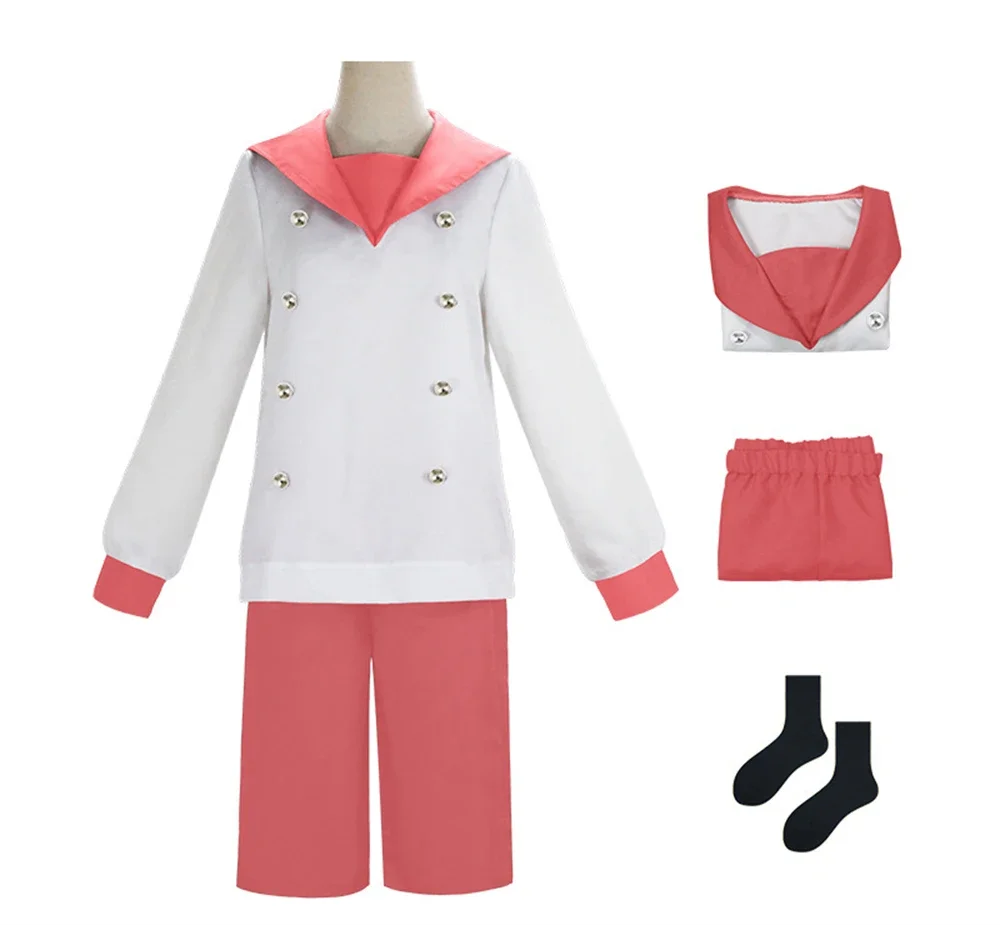 

Anime Heavenly Delusion Cosplay Costume Kiruko Maru School Uniform Suit Tops Pants Halloween Party Outfits for Women Men