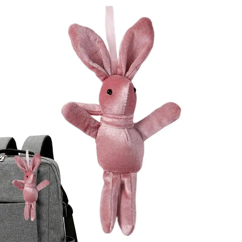 

Kids Bunny Plush Toy Keychain Plushie Gift Plush Toy Cute Doll Toy Cute Rabbit Plush Mini Bunny Toy Stuffed Animal Keychain Bag