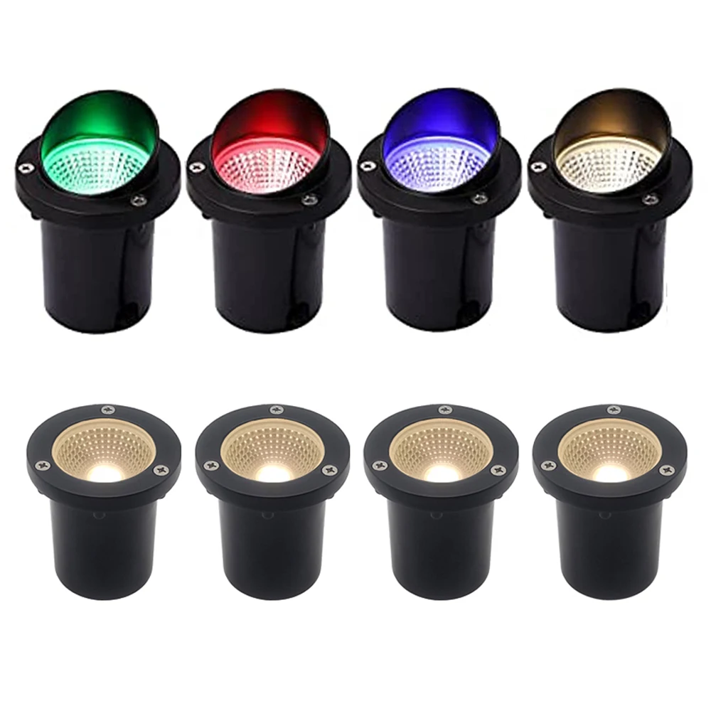 

8Pack LED Garden Underground Light Outdoor Waterproof IP67 Floor Deck Lighting 12V 110V 220V for Inground Path Fence House Wall