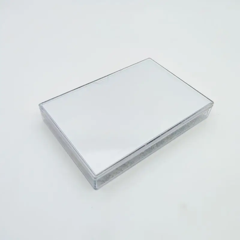 Sublimation Blank Plastic Snowflake Picture Frame Heat Transfer Liquid Picture Frame Aluminum Sheet Printing Christmas Gift photo frame