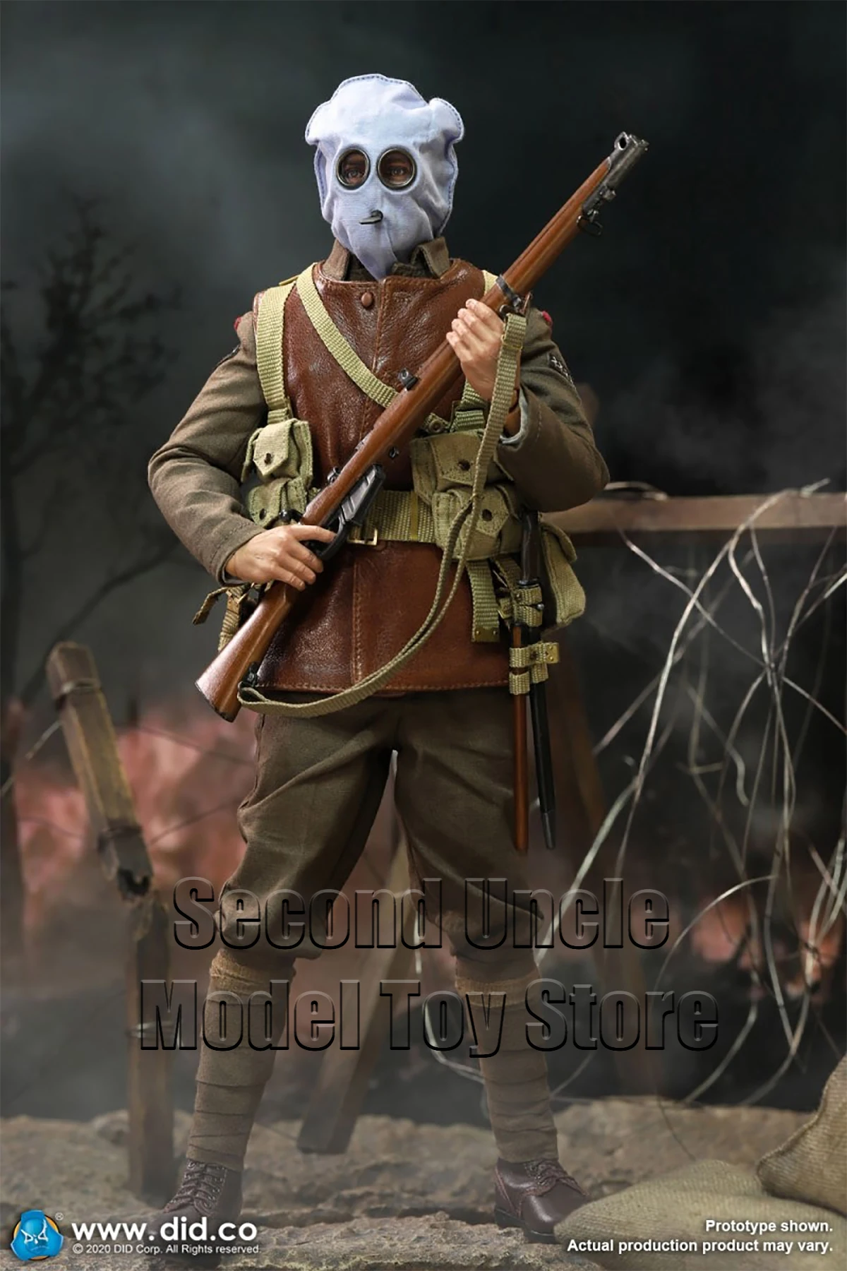 DID B11011 1/6 WWI British Infantry Lee Enfield 303 Rifle12