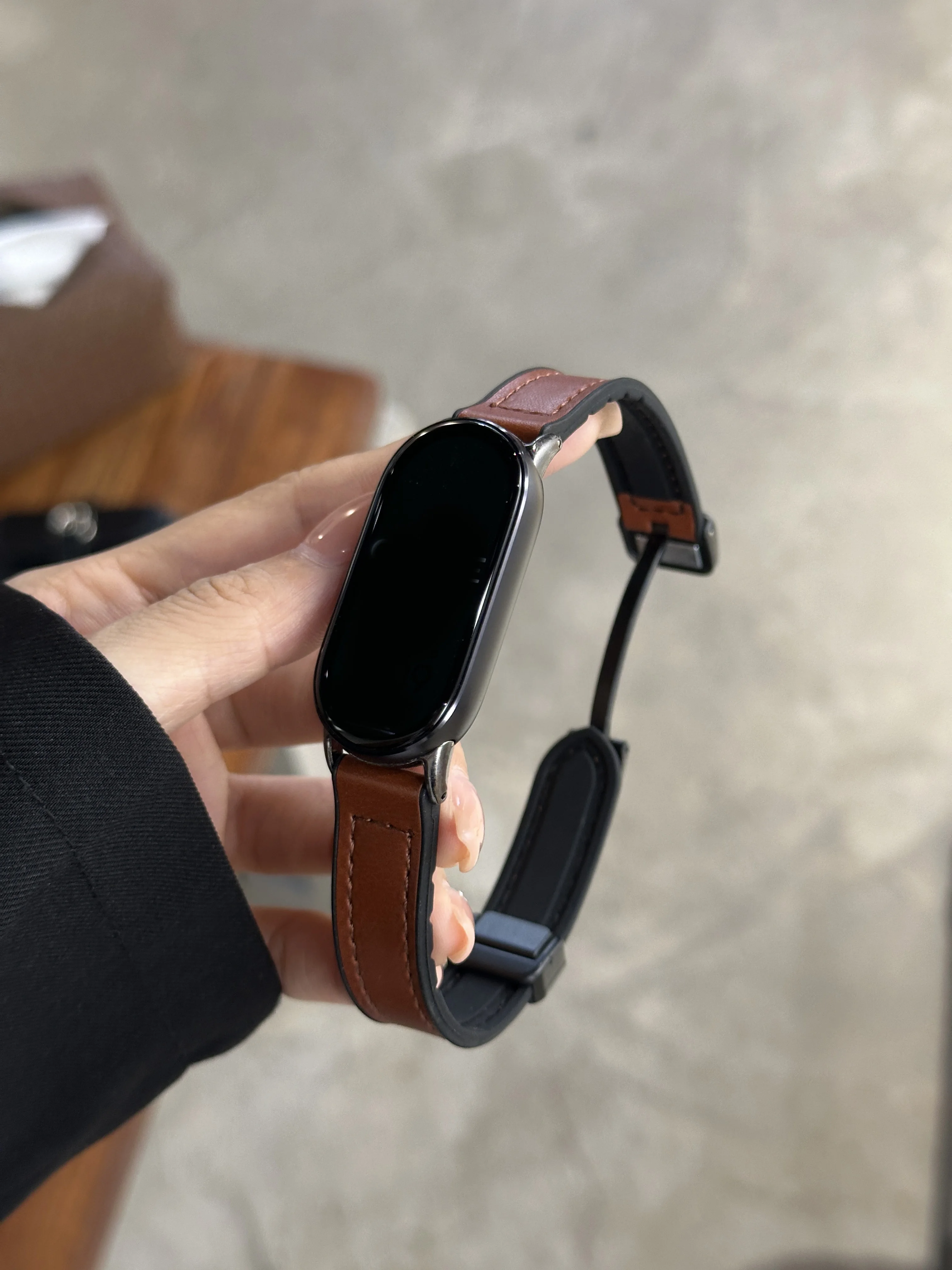 Magnetic Leather Strap Wristband Accessory Bracelet