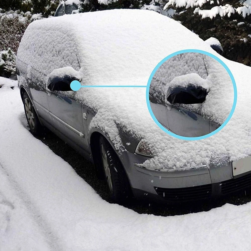 Car Rear View Mirror Frost Guard Cover Protection