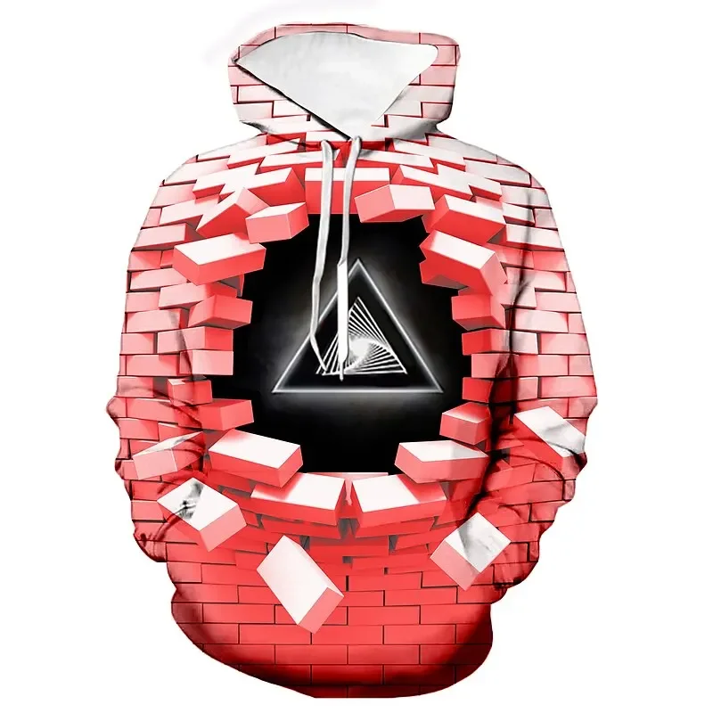 Рисунок 2 - Мужская толстовка с капюшоном и 3D-принтом