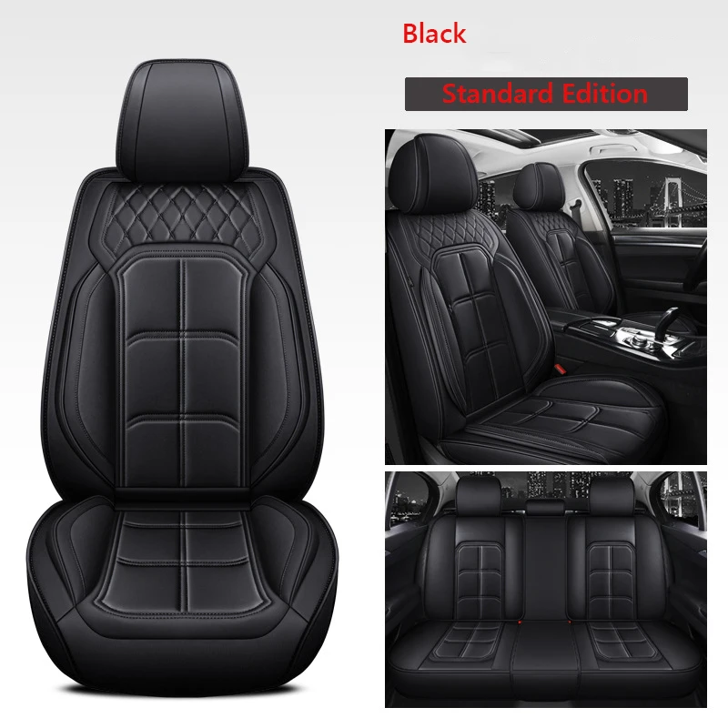 

Leather universal car seat cover for LandRover LR2 LR3 LR4 Range Rover Freelander discovery evoque four seasons cushion