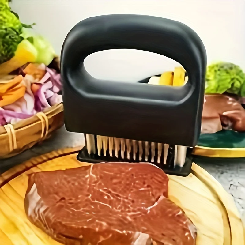 48 Blades Needle Meat Tenderizer Stainless Steel Knife Meat Beaf Steak Mallet Tenderizer Hammer Pounder Cooking Tools