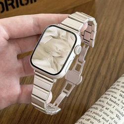 Stainless Steel Metal Watch Band Bracelet for Huawei Fit 5 4 3 (Starlight)