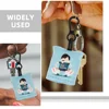 6 Pcs Printing Keychain Glasses Cloth Wipes Phone Cleaning Fiber Eyeglass Cleaner 4