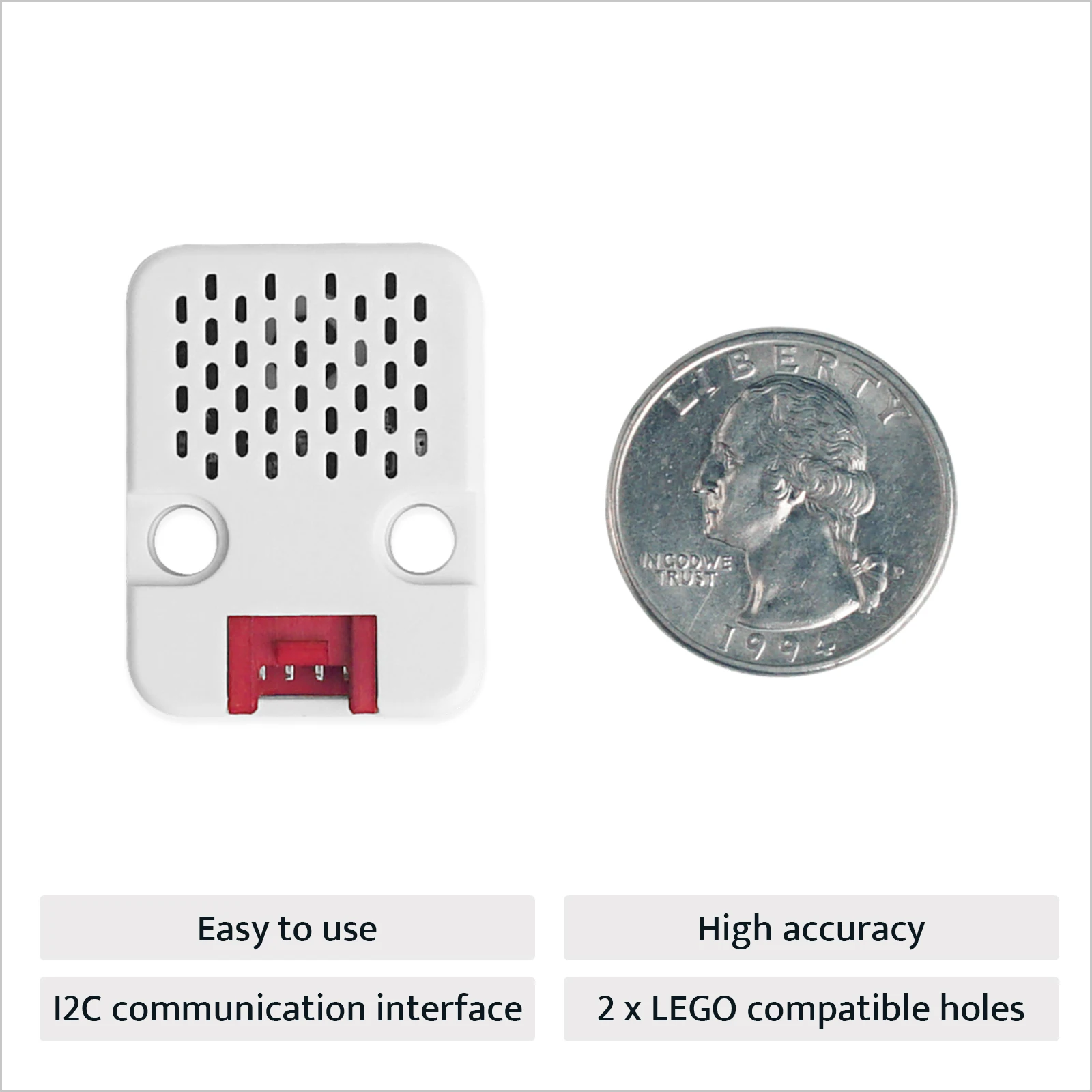 M5Stack Official ENV III Unit with Temperature Humidity Air Pressure Sensor (SHT30+QMP6988) - 4