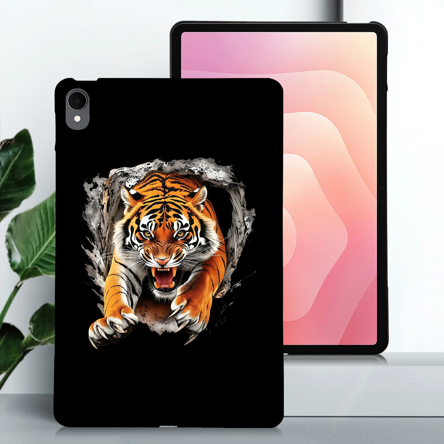 Tiger Paw Head Tablet Case - Enhanced Protection