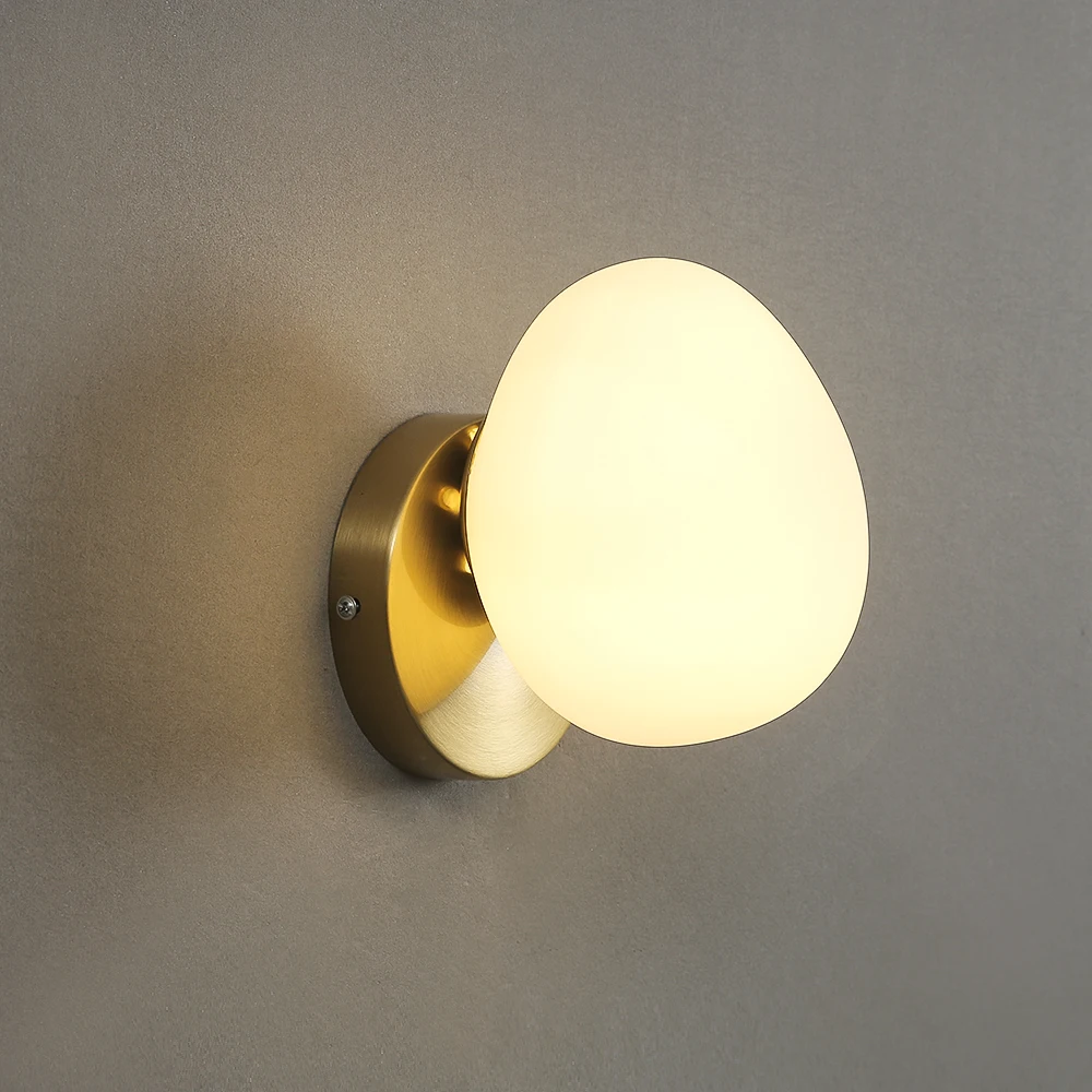 Frosted Glass Wall Lamp