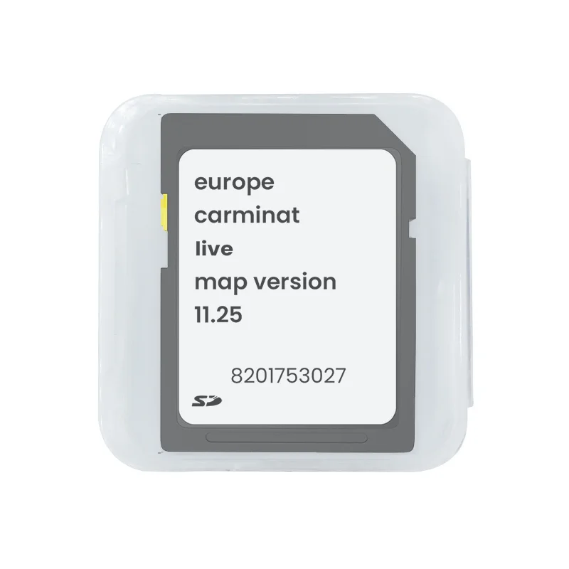 UPDATE MAP SAT NAV RENAULT CARMINAT LIVE ver 11.25 / SPEEDCAM NEW