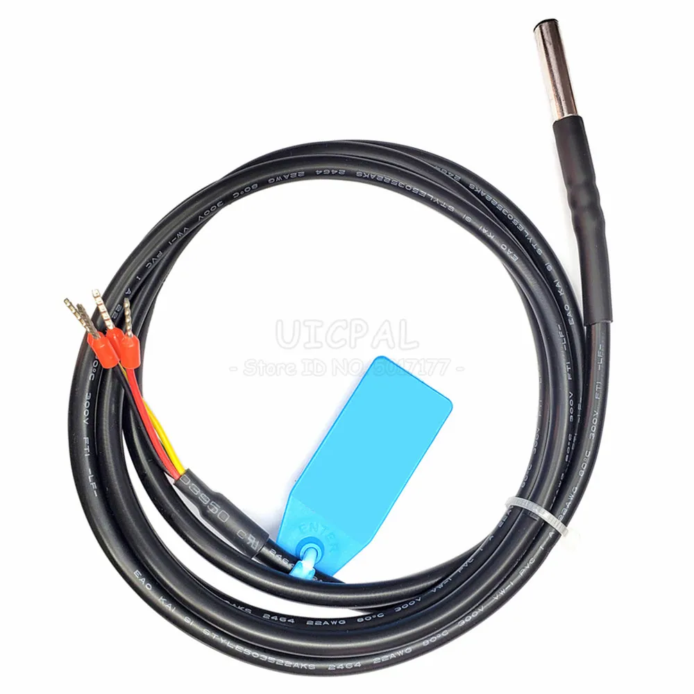 SHT30 Temperature Humidity Sensor Probe Cable 304 Stainless Waterproof IP67 Digital Capacitance Sensors OEM Length I2C Output