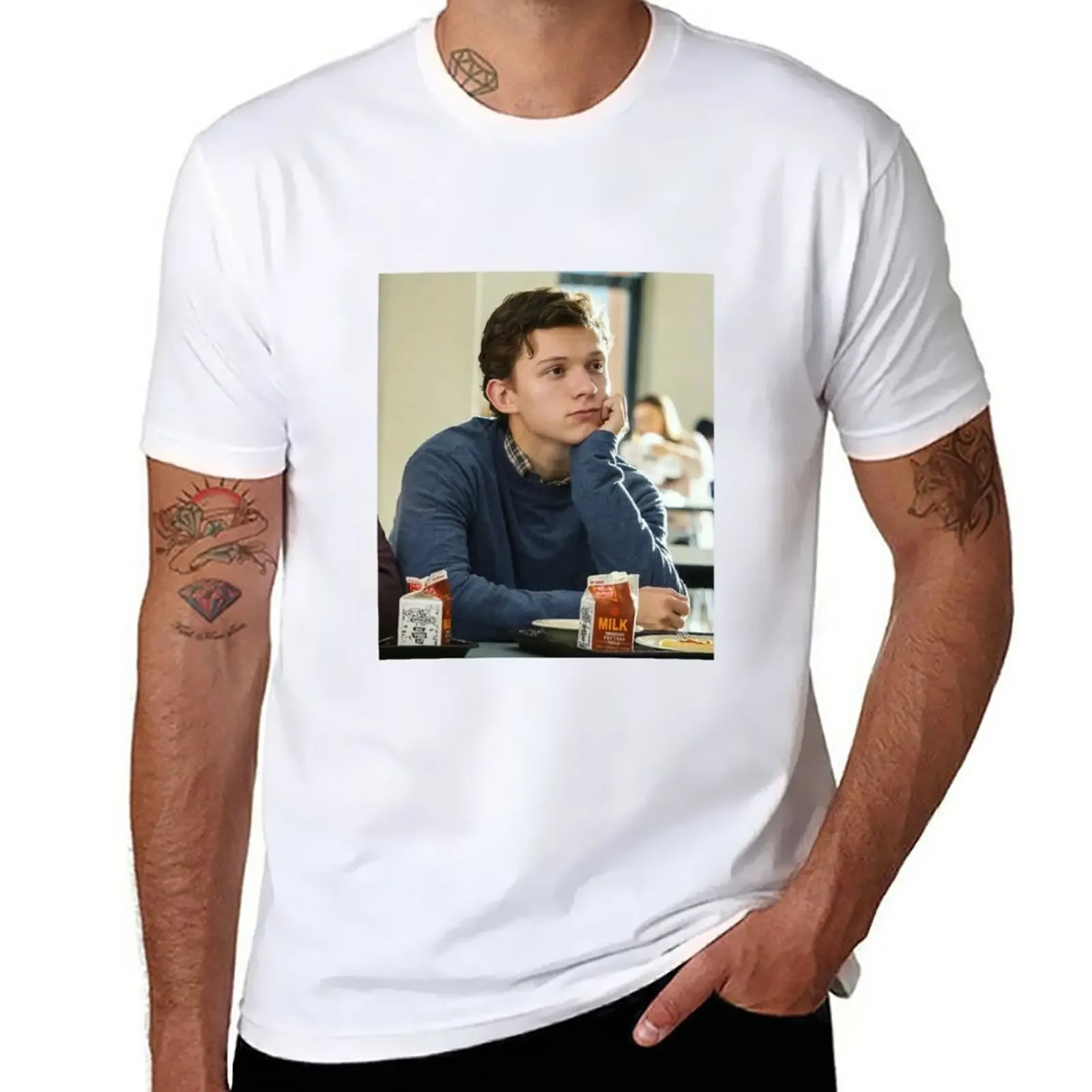 T-Shirt Tom Holland Plain New Edition T-Shirt Da Uomo