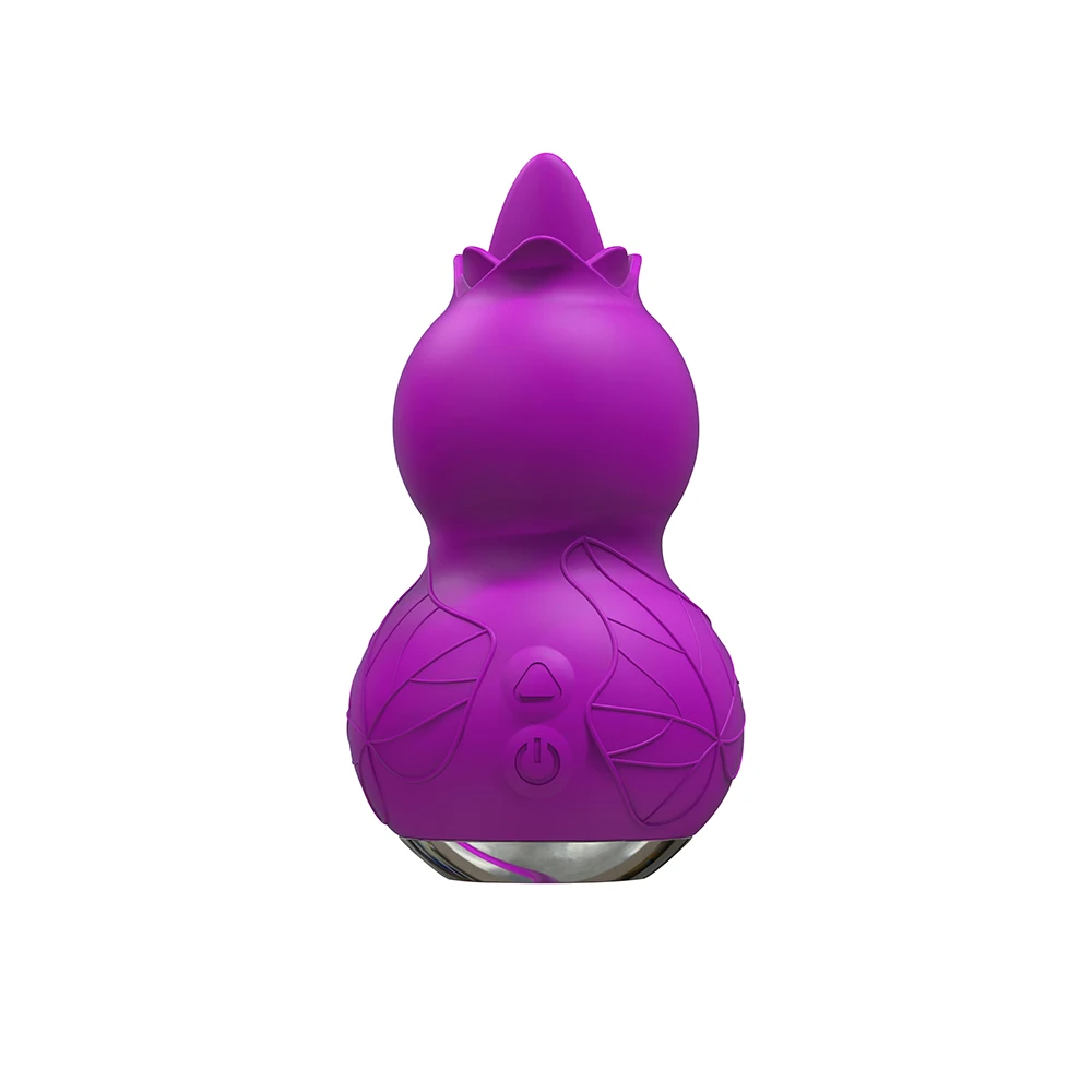 Thrusting Tongue Licking Dildo Vibrator 2 In 1 Vibrating Egg Clit_voghion.com