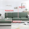 Thick Jacquard Sofa Cover Stretchy Cushion Cover for Living Room L-Shaped Corner Sofa Backrest Cover Furniture Cover 3