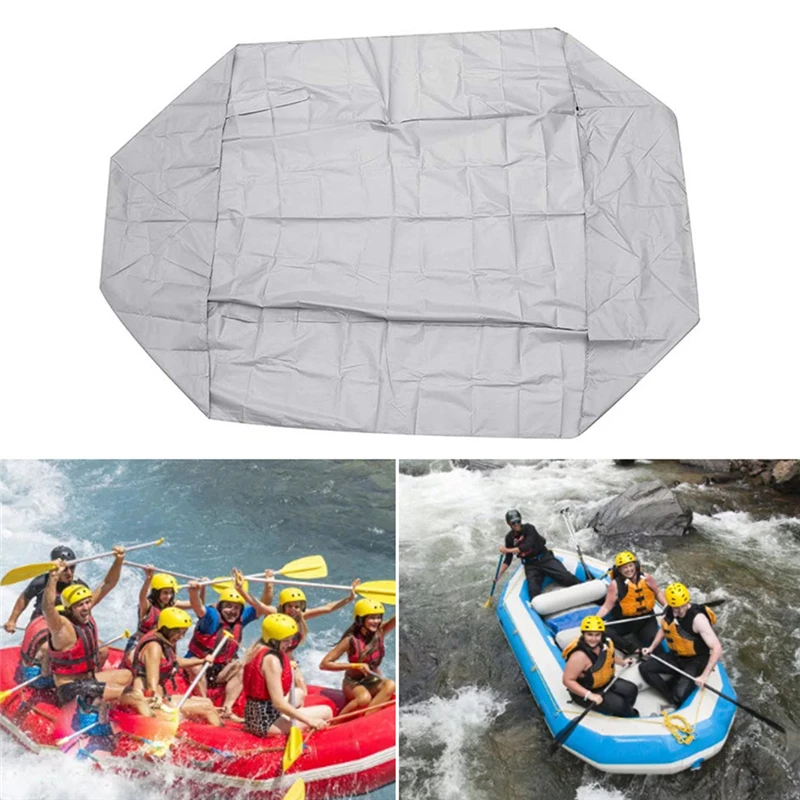 Universal Kayak Cover Oxford Boat Cover Waterproof UV Resistant Kayak Dustproof Boat Canoe Storage 520X94X46cm boat cover