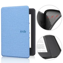 Soft TPU Silicone Protective Case for Kindle Paperwhite - Sleek and Durable Cover (Light blue)