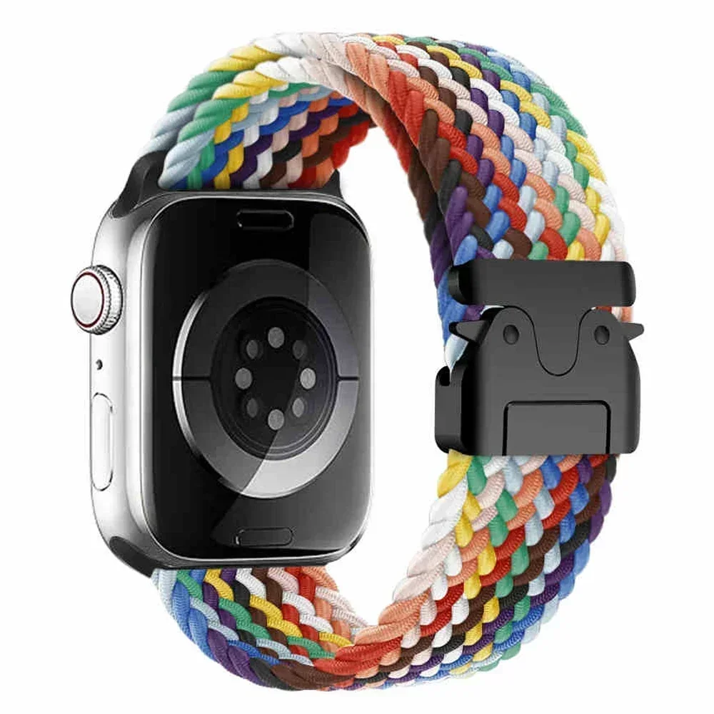 Braided Band For Apple Watch Straps 40 mm 44mm 46mm thumbnail 2