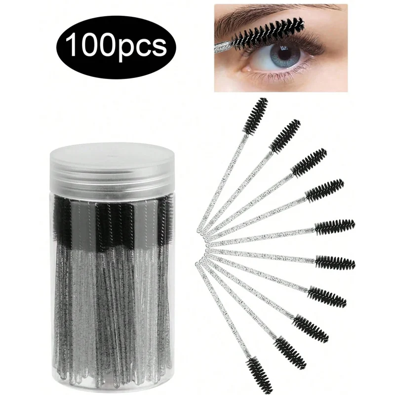 Disposable Eyelash Brushes Spoolies for Makeup Extension