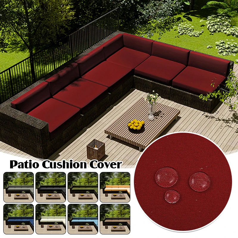 Outdoor sofa cover home hotel garden patio waterproof rattan corner sofa covers sun-proof anti-dust furniture protector cover