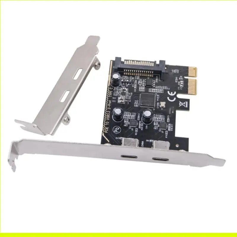 SZSU PCIe GEN1 USB 3.2 Card ASM1042 PCIE to Type C USB 3.2 Internal Expansion Card Controller Adapter PCIE Desktop