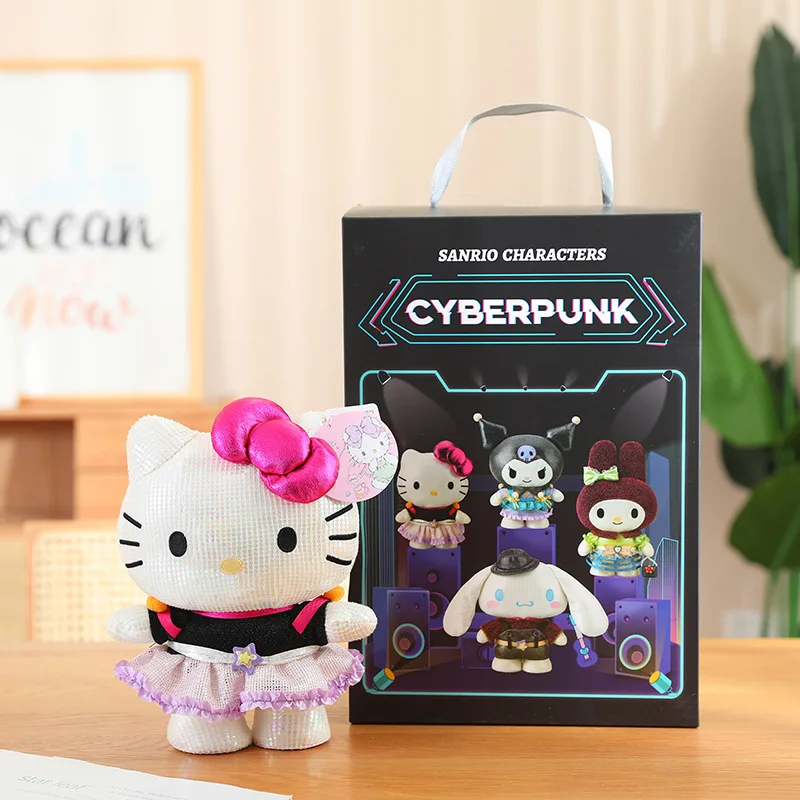 Série Cyberpunk Poupée Kuromi Poupée Hello Kitty Poupée My Melody
