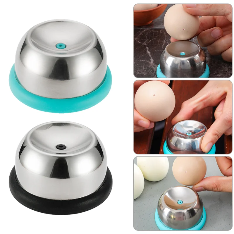 

Boiled Egg Piercer Stainless Steel Egg Prickers Separator Endurance Bakery Egg Puncher Home Kitchen Egg Separator Piercing Tool