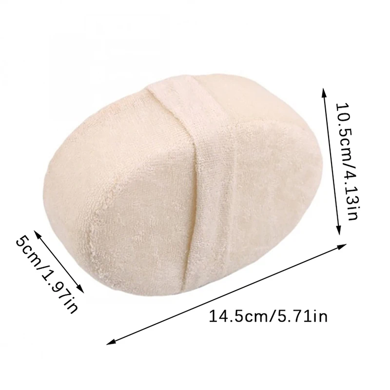 Natural Loofah Sponge Unisex Bath Towel Wipe Thick Sponge Bath Shower Rub Wash Body Scrubber Durable Healthy Massage Brush 6