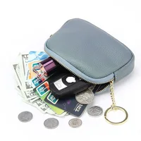 Fashion hand zipper small wallet women's mini small bag storage key bag card bag coin change bag - Image 6