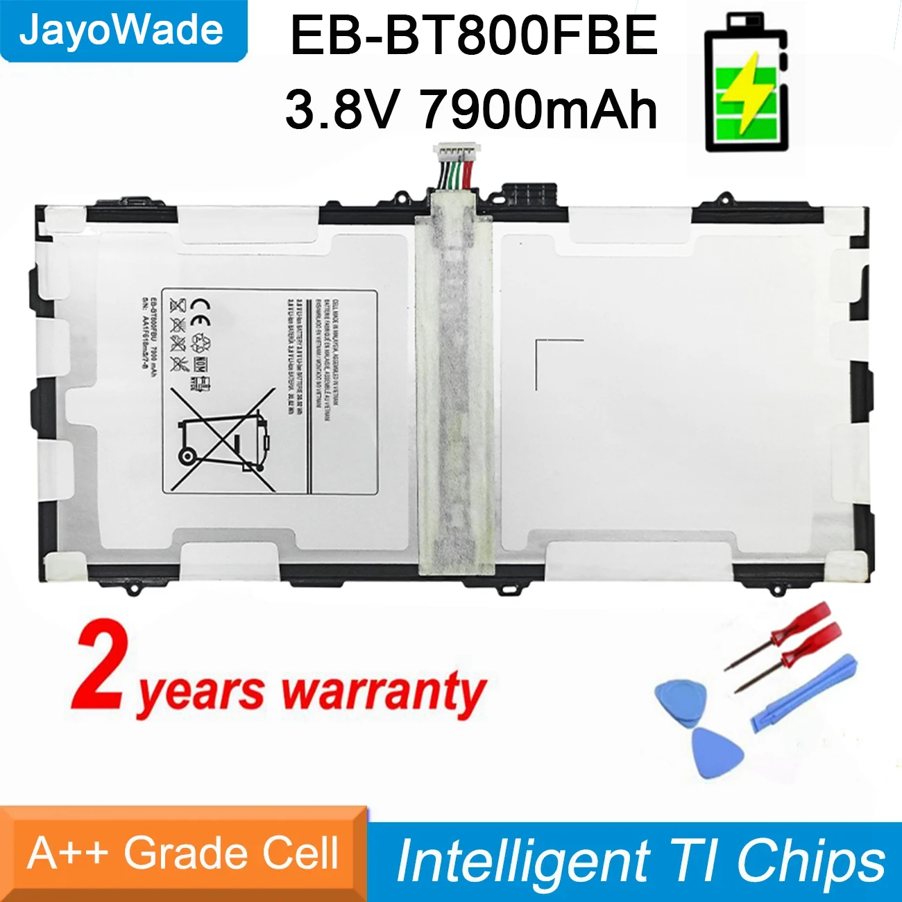 Batteria Sostitutiva Per Laptop Smart Eb-Bt800Fbe Per Samsung Galaxy Tab S 10.5 Sm-T800 Sm-T801 Sm-T805 Sm-T807 Sm-T807A Eb Bt800Fbc
