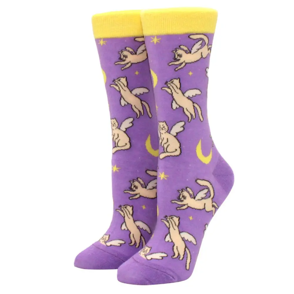 Kawaii Women's Harajuku Candy Color Crew Socks