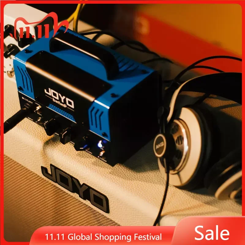 JOYOGuitarAmplifierHeadOverdriveToneBantampBlueJayDualChannel