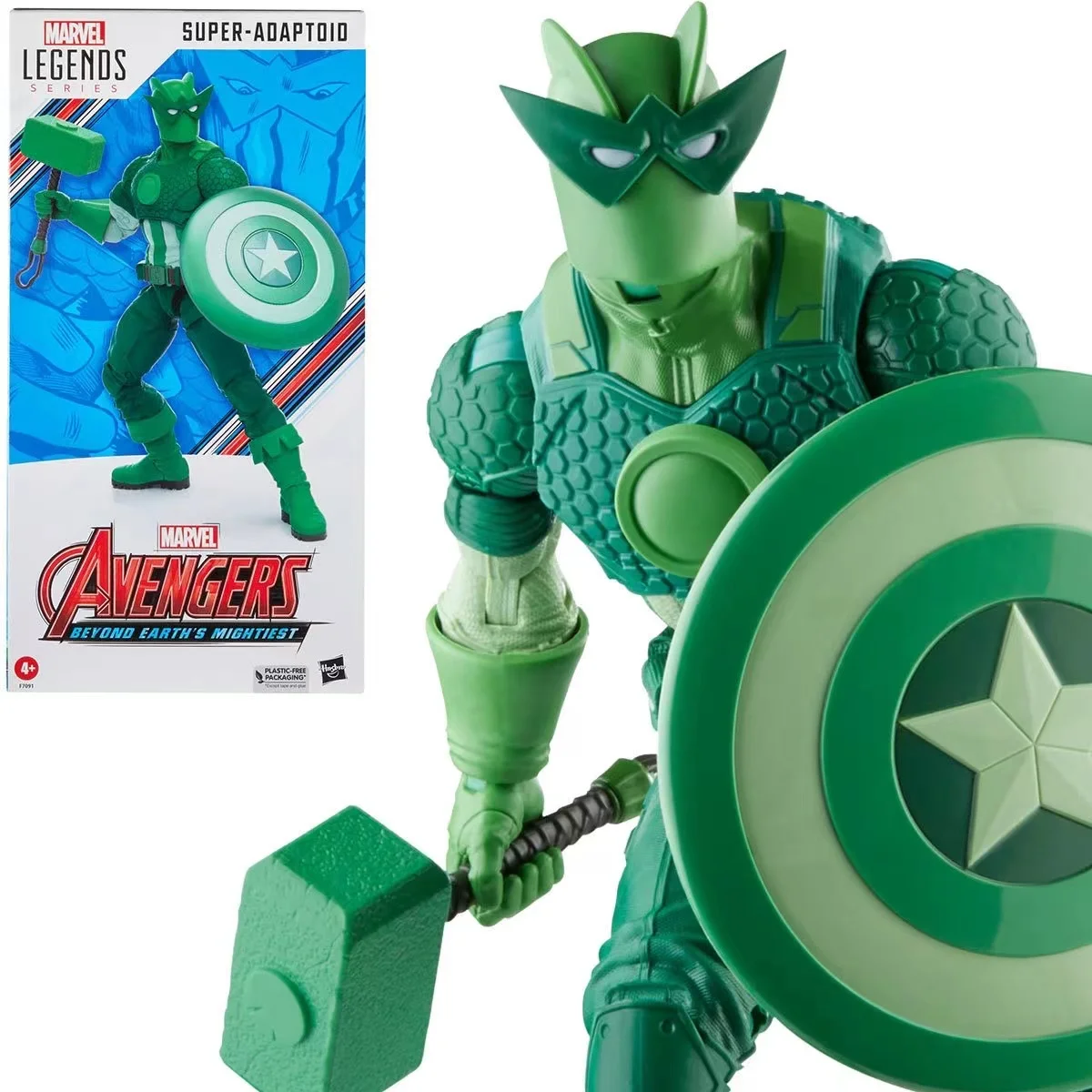 

Hasbro Marvel Legends Captain America Super Adaptation 12 Inch Moving Doll Figures Model Toy Gift