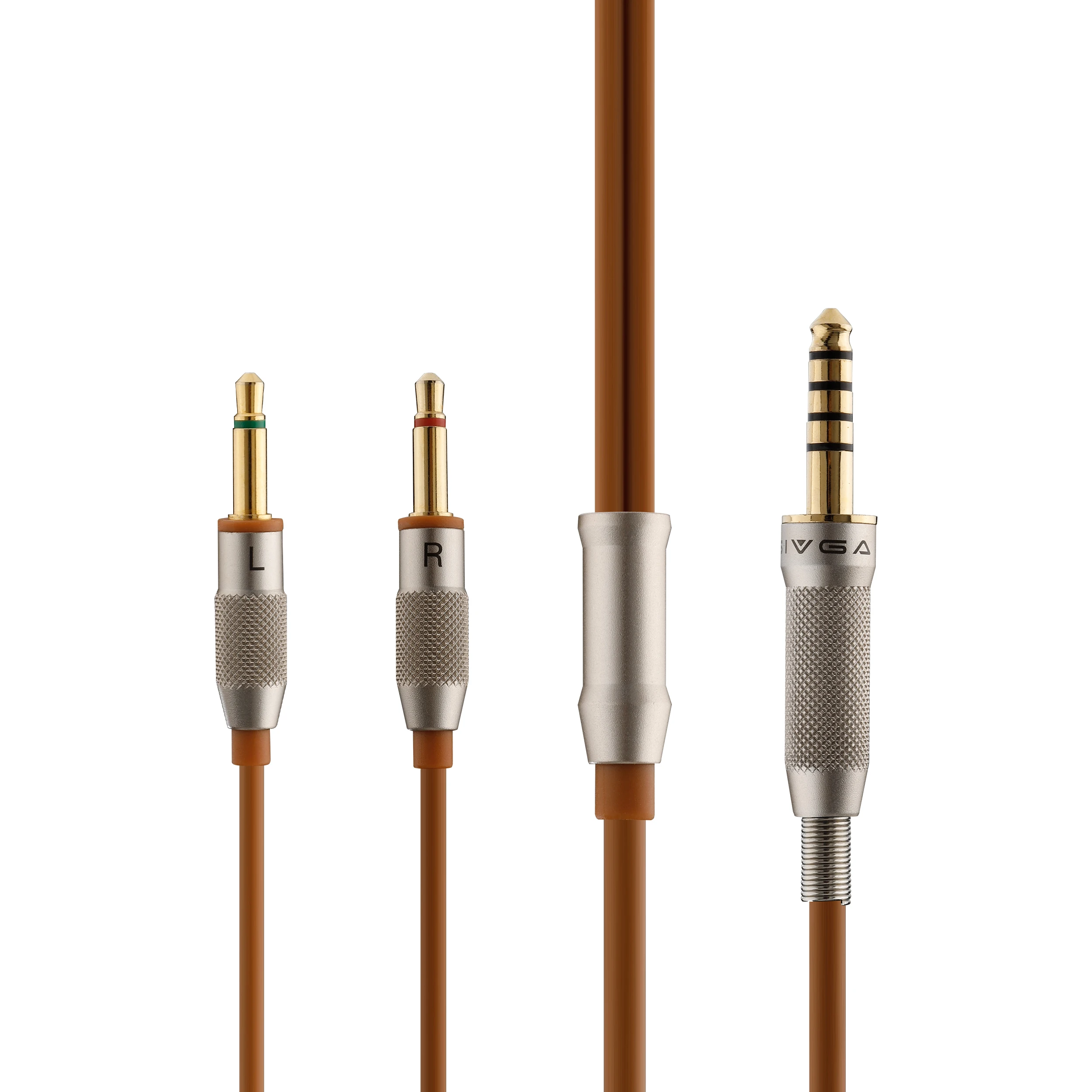 Sivga-substituição Dual Audio Cabo For Luan 3.5 mm to 4.4 mm