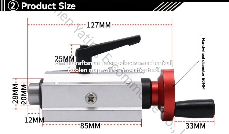 Woodworking Lathe Rotary Movable Top Round Pointed Plum Blossom Top Needle Drill