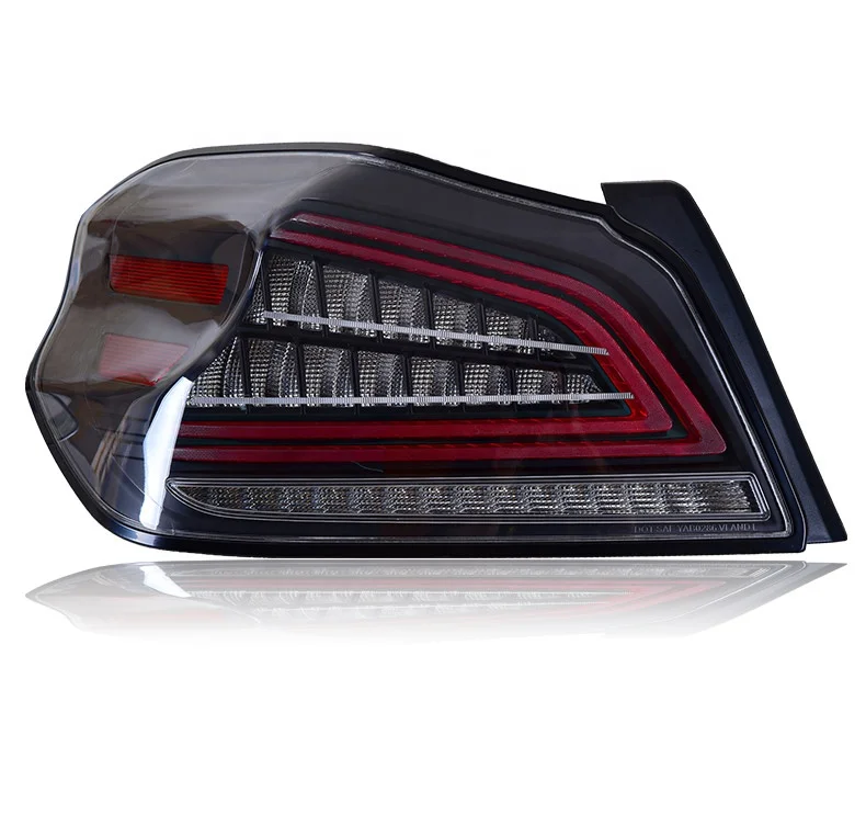 

Clear Lens Dynamic LED Tail Light For Subaru WRX 13-up