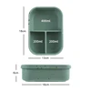 1PCS Microwave Lunch Box Silicone Bowl Dinnerware Food Storage Container Children School Office Portable Baby Feeding Bento Box 3